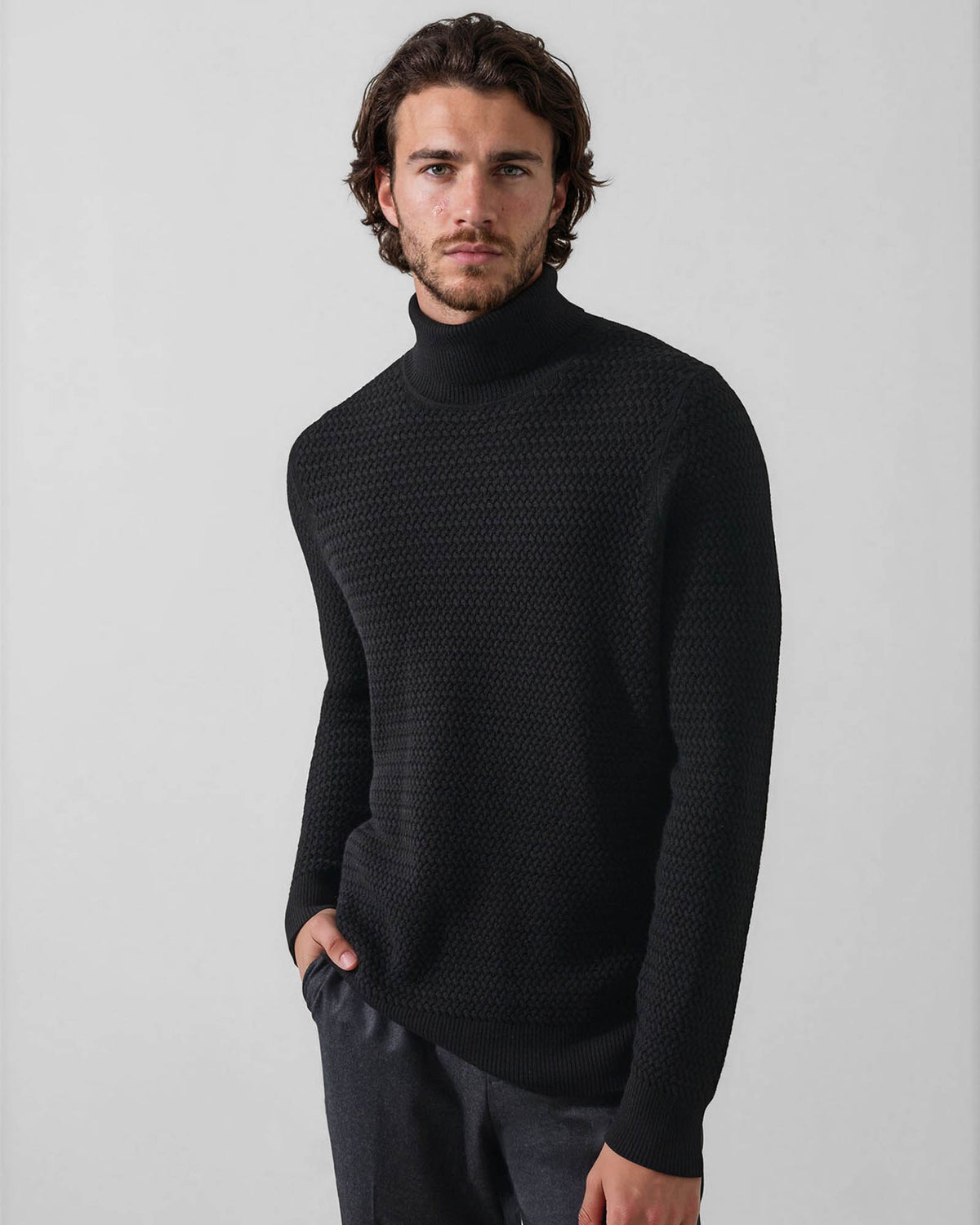 Lattice Turtleneck