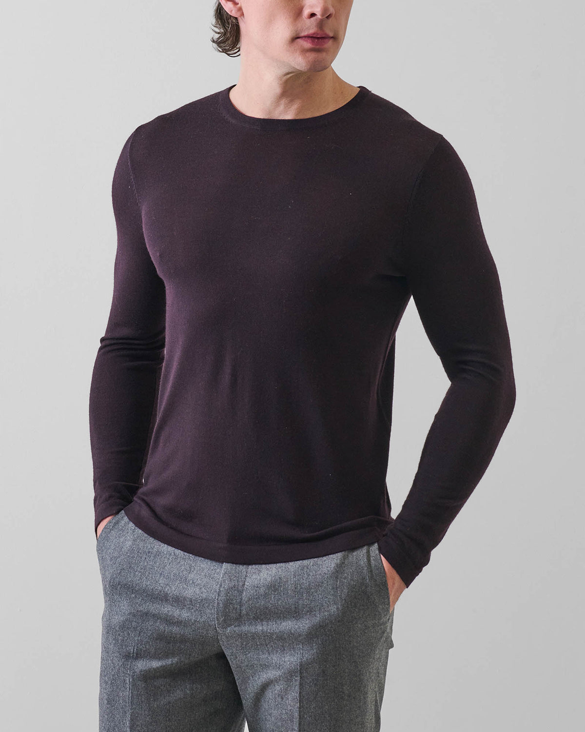 Merino Crew Neck Sweater
