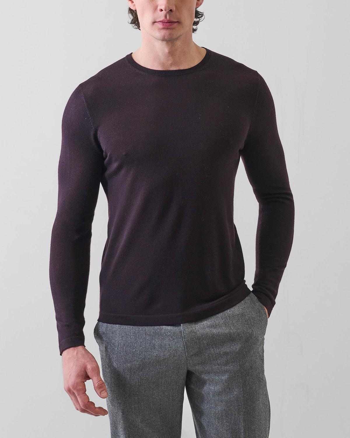 Merino Crew Neck Sweater