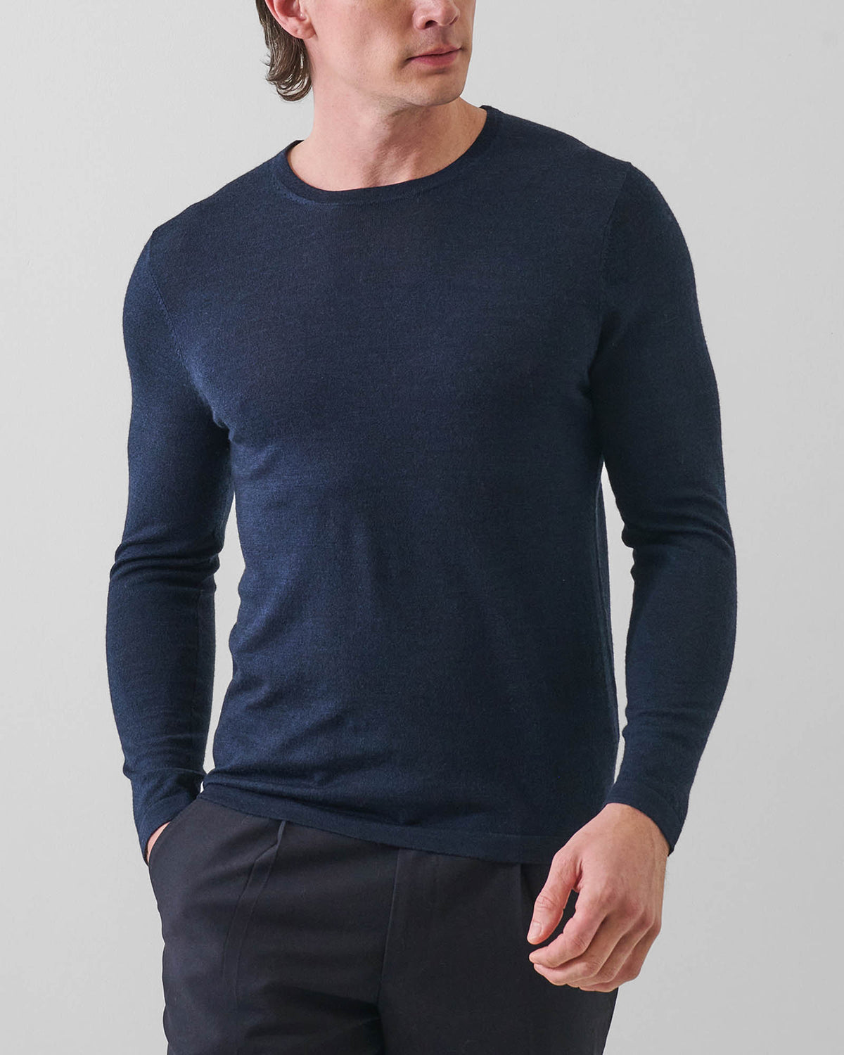 Merino Crew Neck Sweater