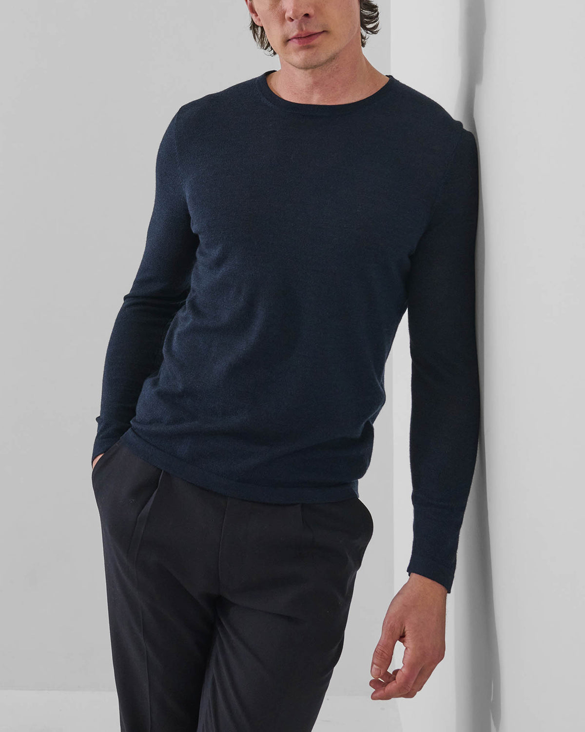 Merino Crew Neck Sweater