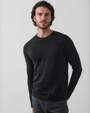 Wool Tip Crewneck