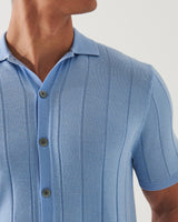 Knit Button Up Shirt