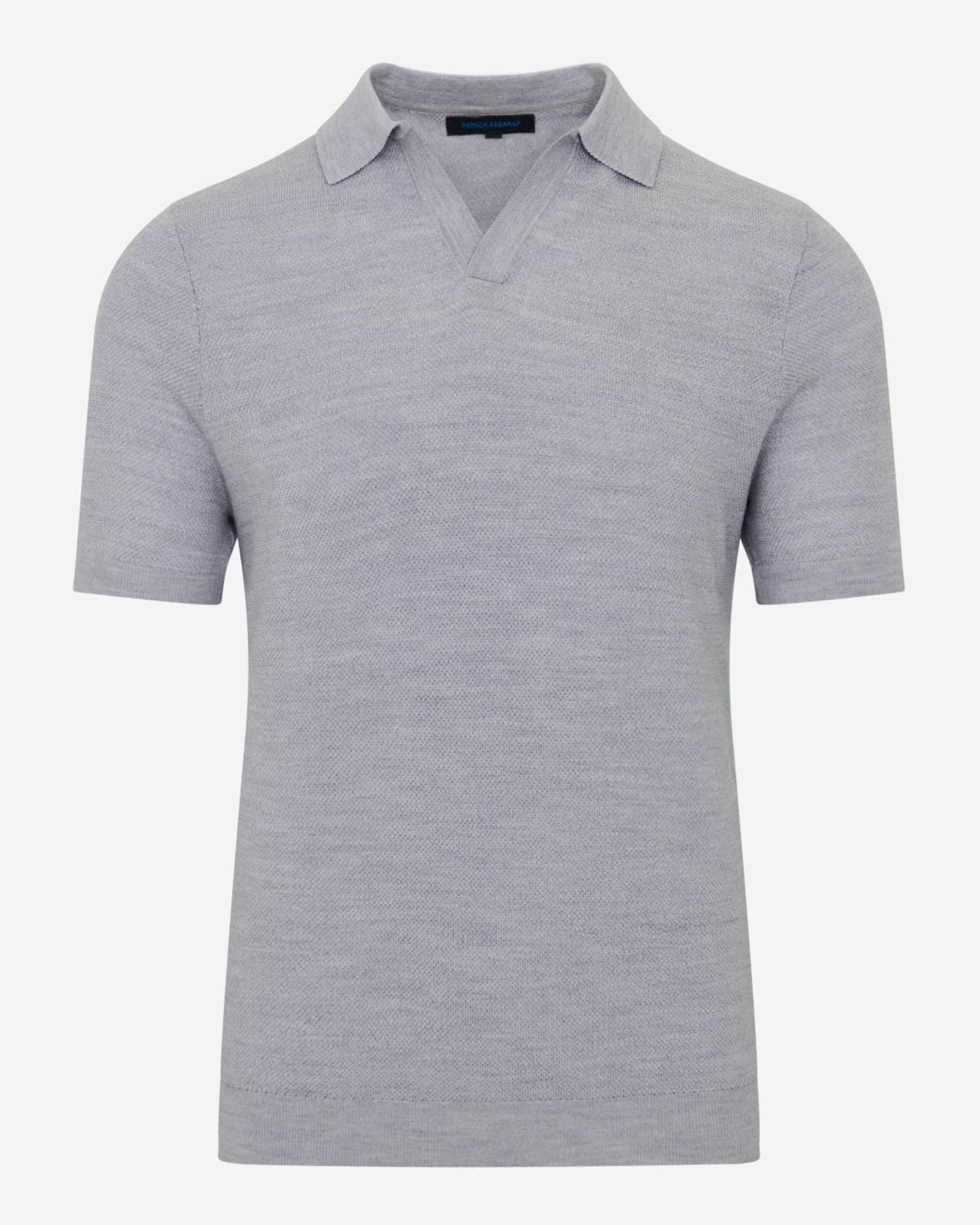 Short Sleeve Johnny Collar Polo