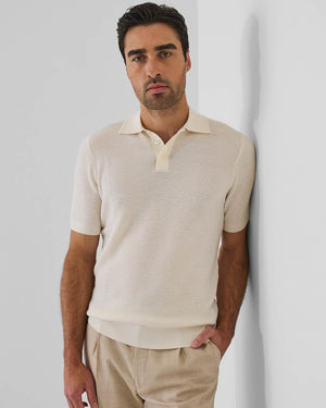 Bubble Stitch Polo