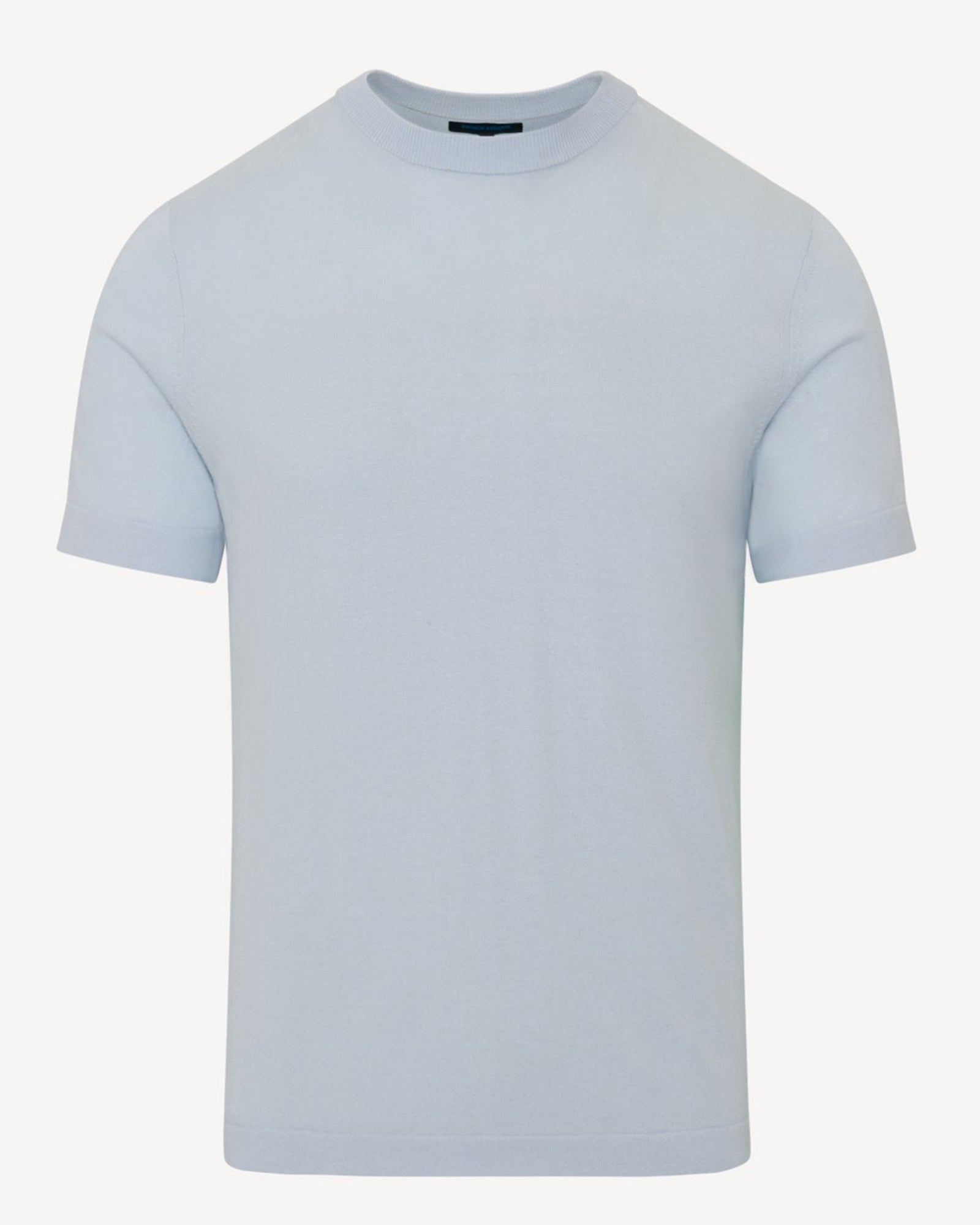 Short Sleeve Cashmere Crewneck