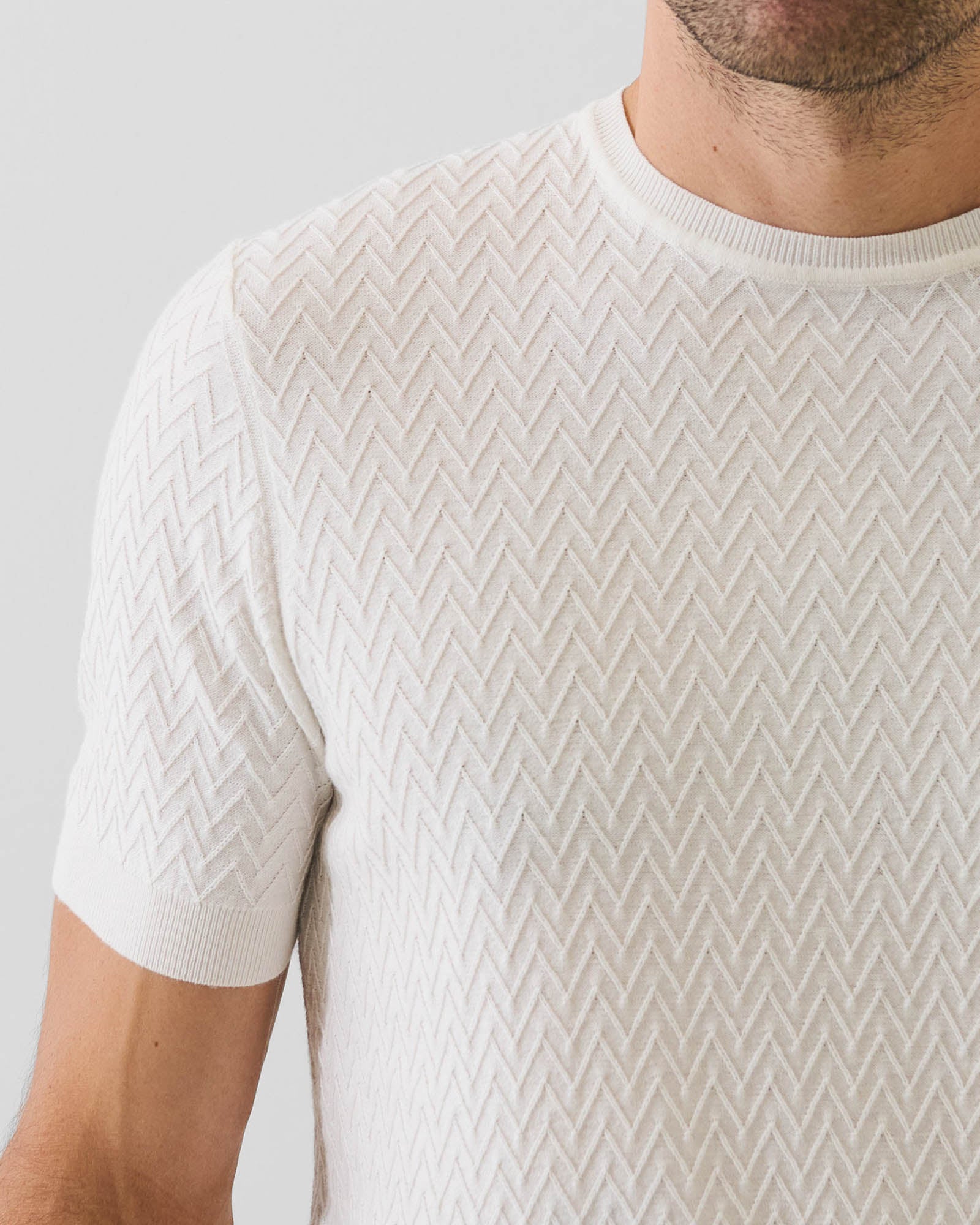 Short Sleeve Knit Tee