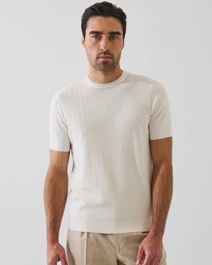 Short Sleeve Knit Tee