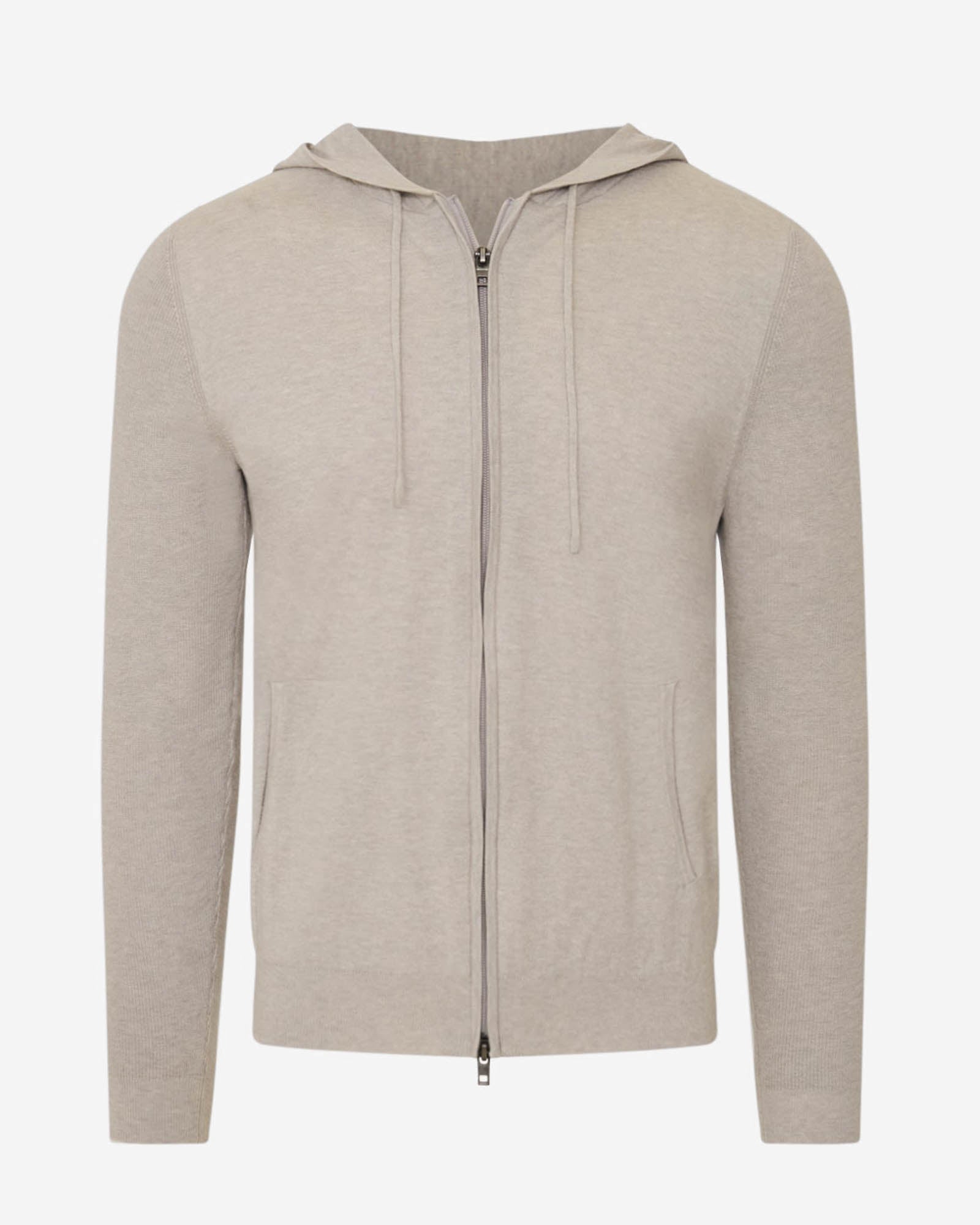 Cotton Cashmere Full Zip Hoodie