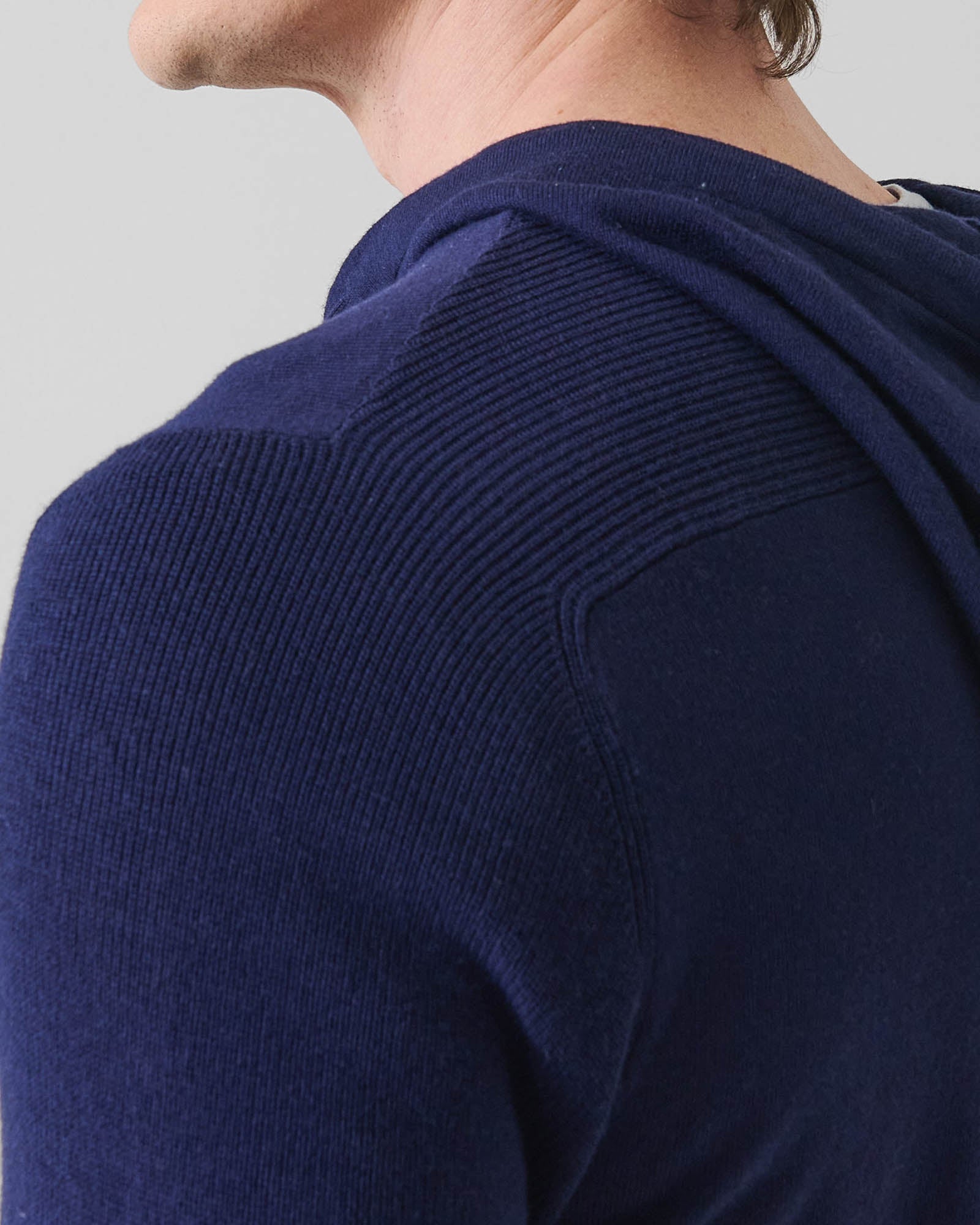 Cotton Cashmere Full Zip Hoodie