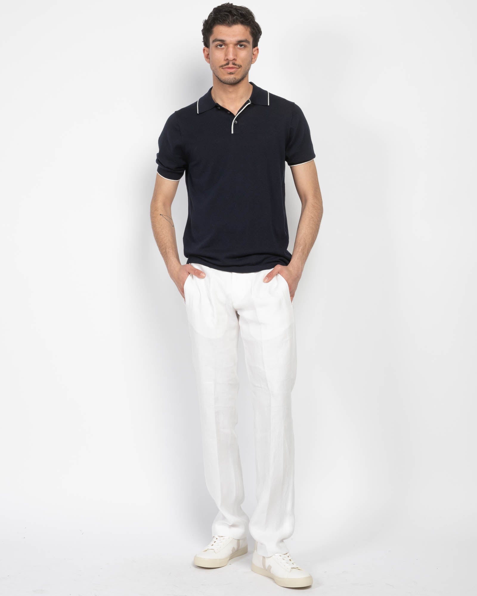 Cupro Tipped Polo