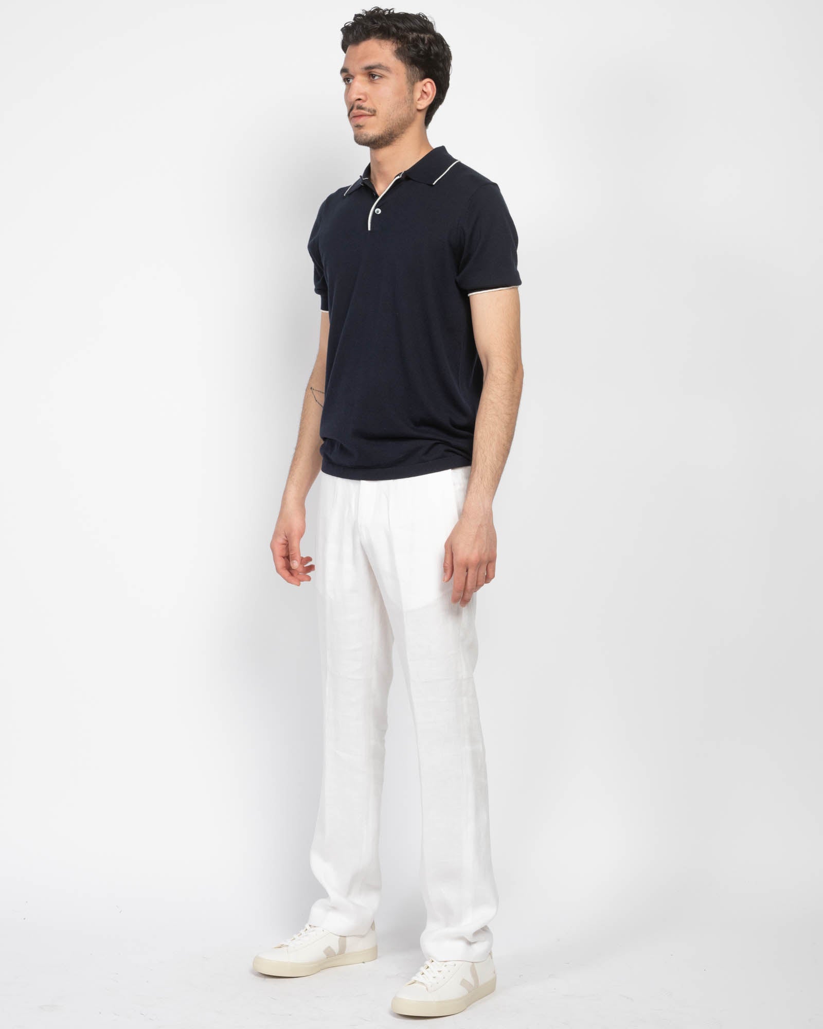 Cupro Tipped Polo