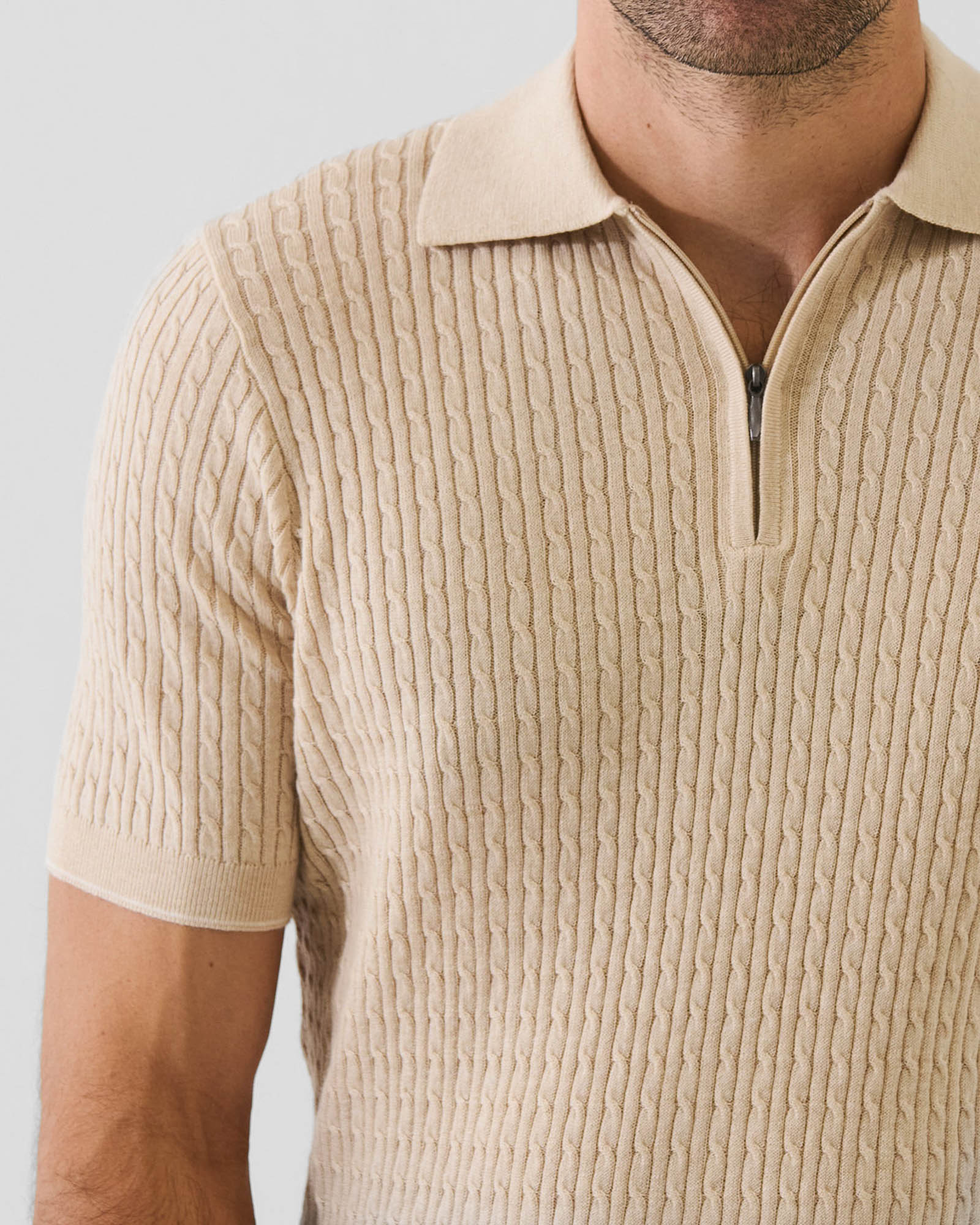 Quarter Zip Polo