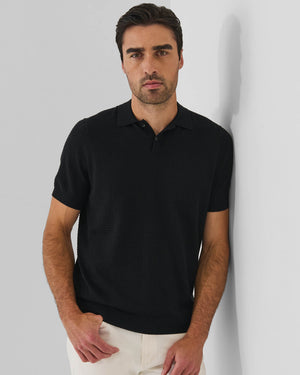 Short Sleeve Button Polo