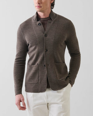 14 Double Face Button Jacket