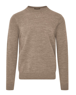 Double Face Crew Sweater