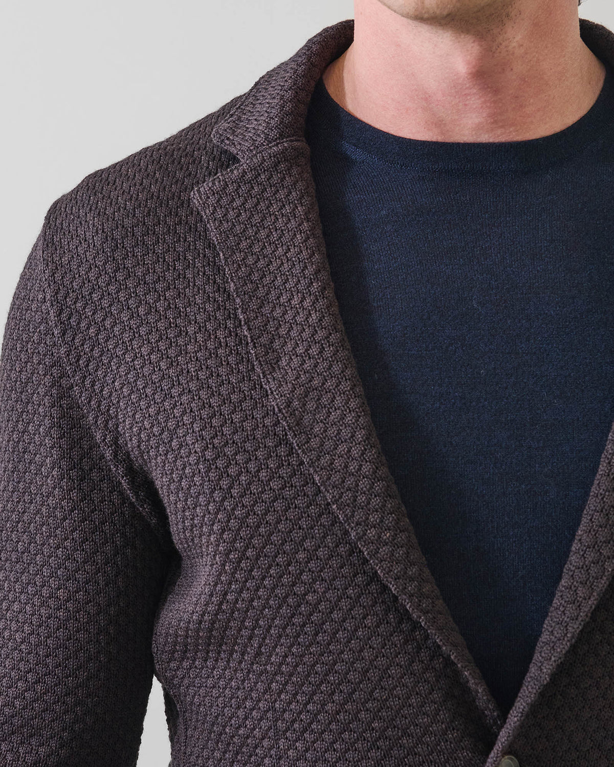 Bubble Knit Blazer