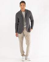 Half-Cardigan Sweater Jacket