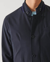 Nylon Hybrid Zip Jacket