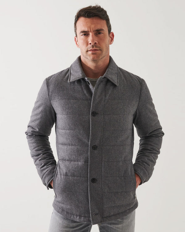 Quilted Zip-Up Carcoat