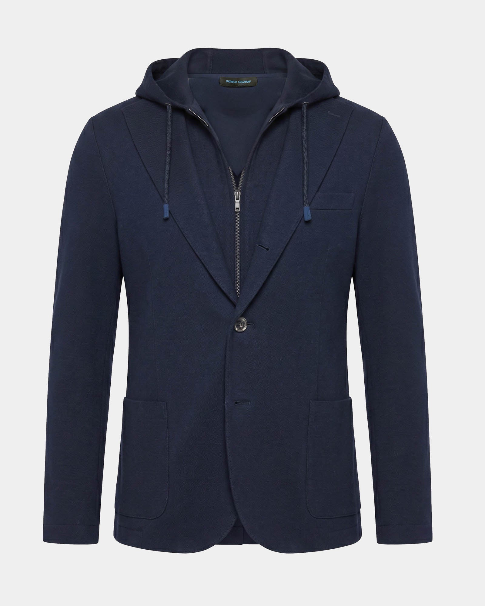 Removable Hoodie Blazer