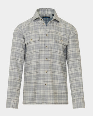 Flannel Plaid Overshirt