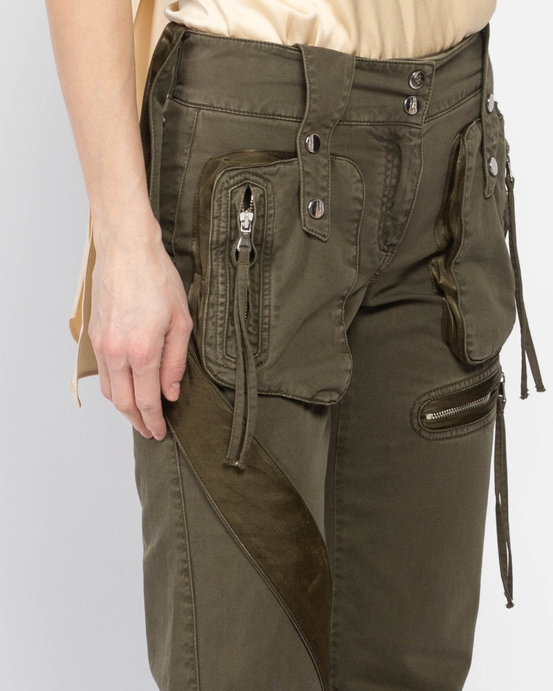 Zipper Cargo Pants