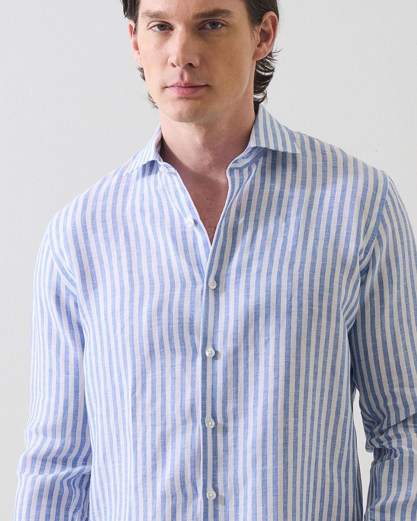 Bengal Stripe Linen Shirt