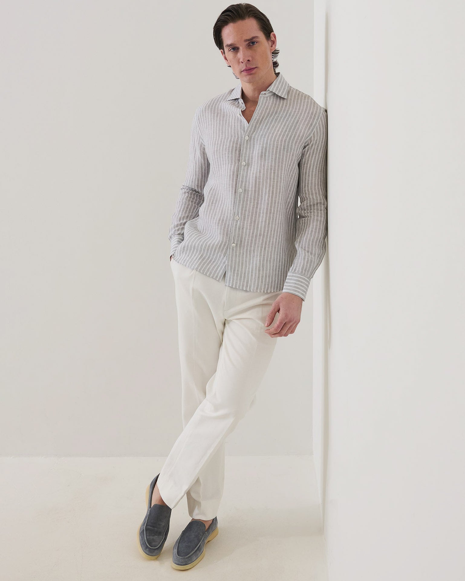 Striped Linen Shirt