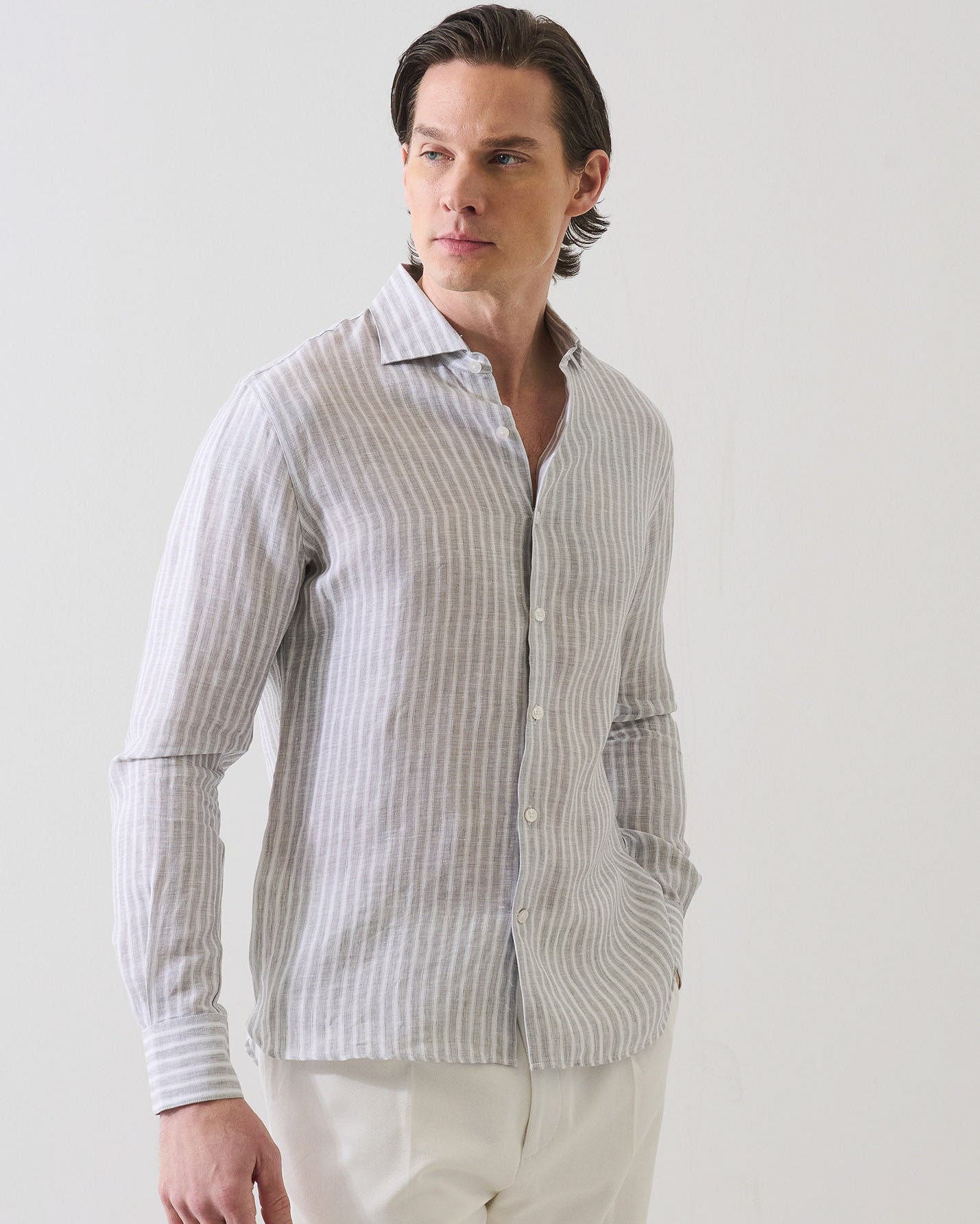 Striped Linen Shirt