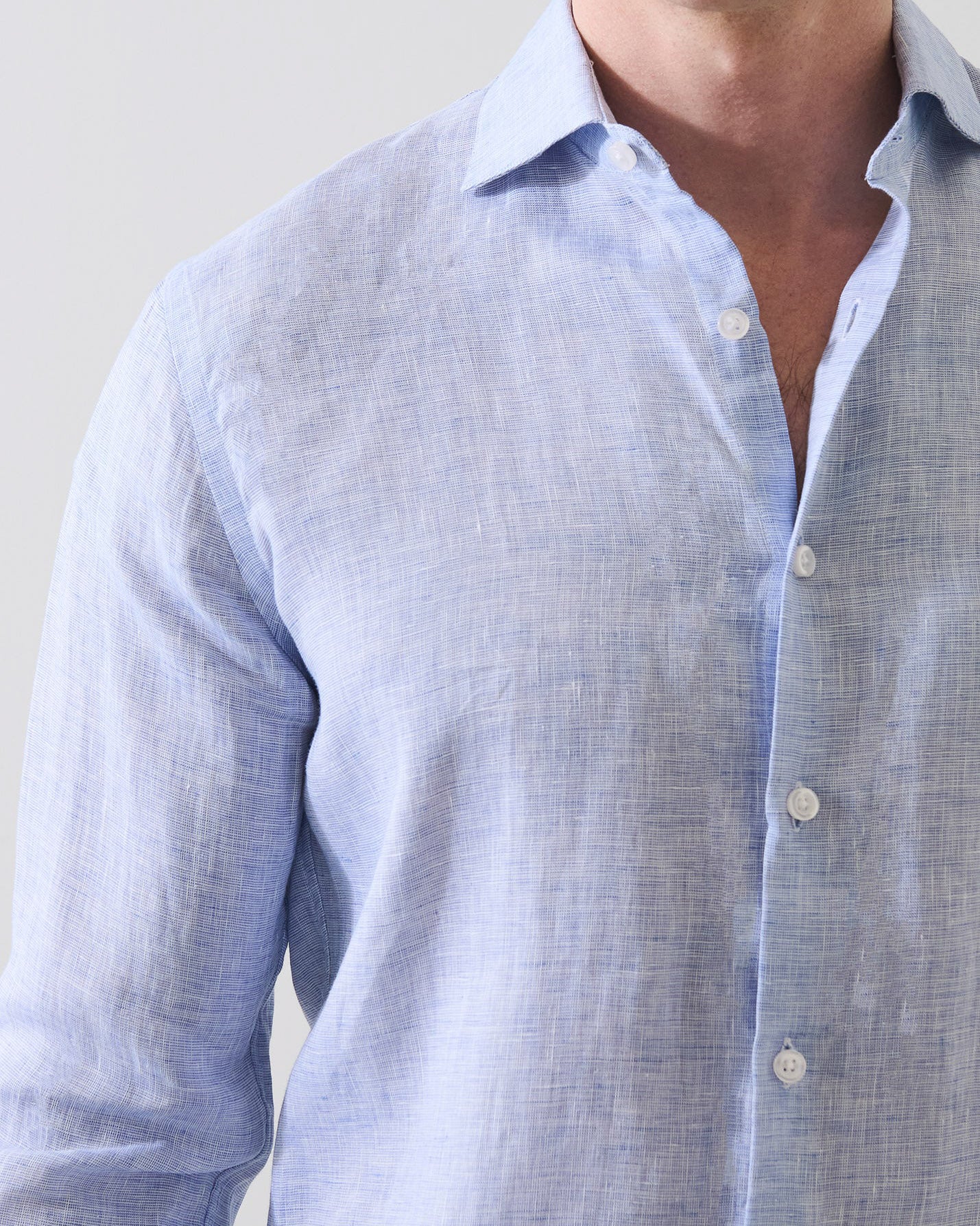 Linen End on End Shirt