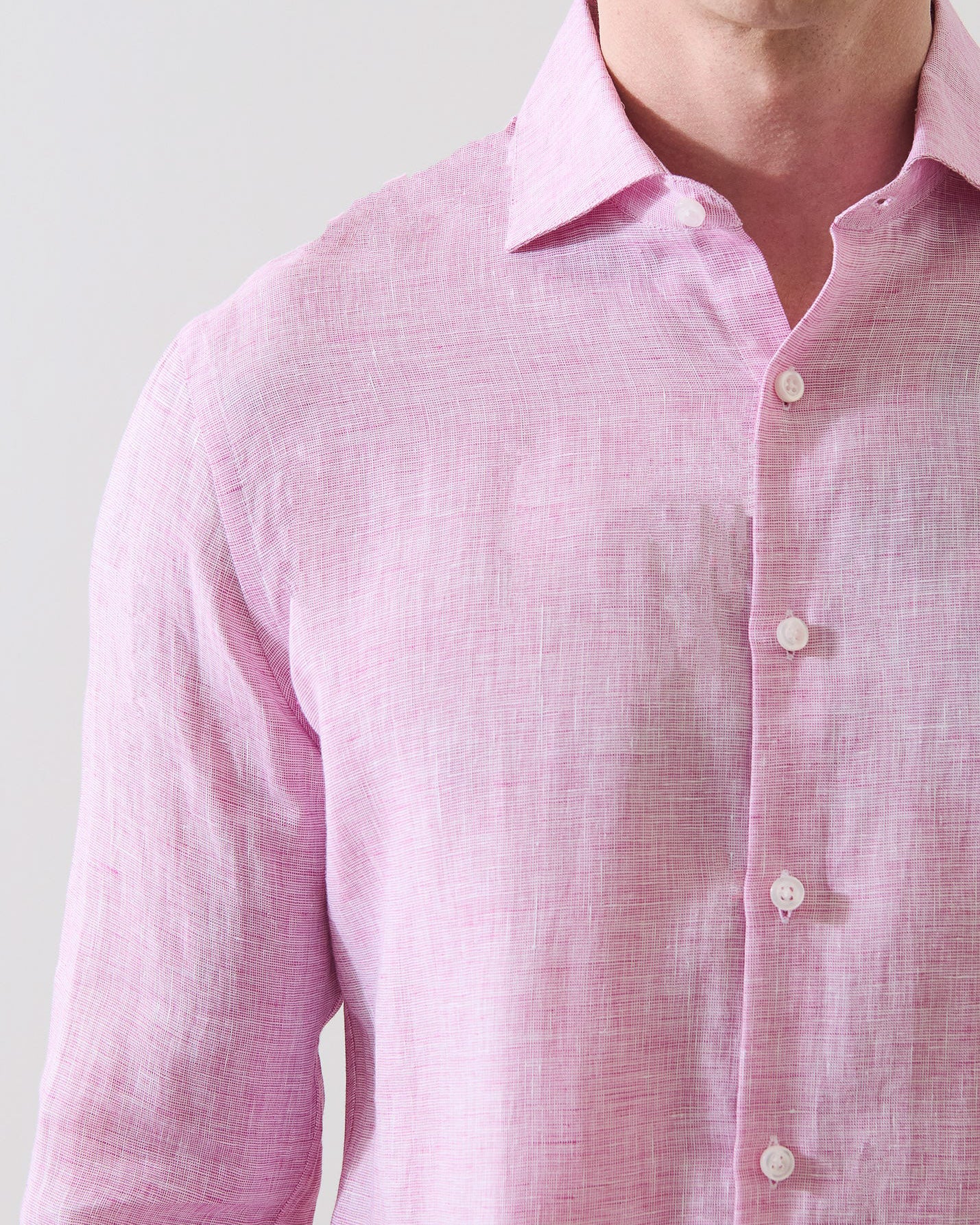 Linen End on End Shirt