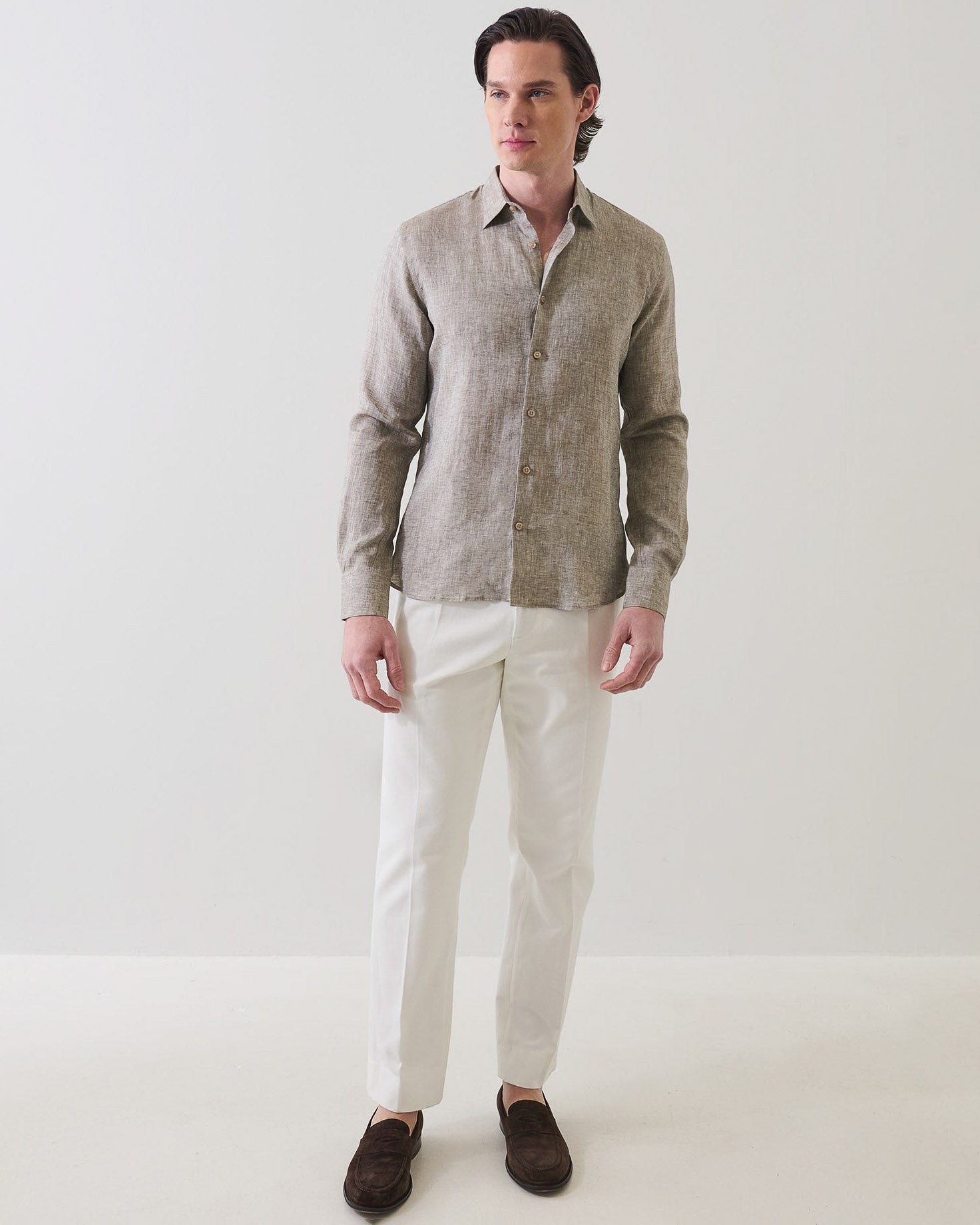 Linen Chambray Shirt