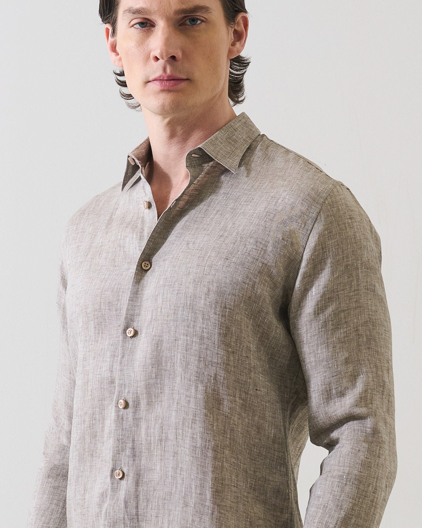Linen Chambray Shirt