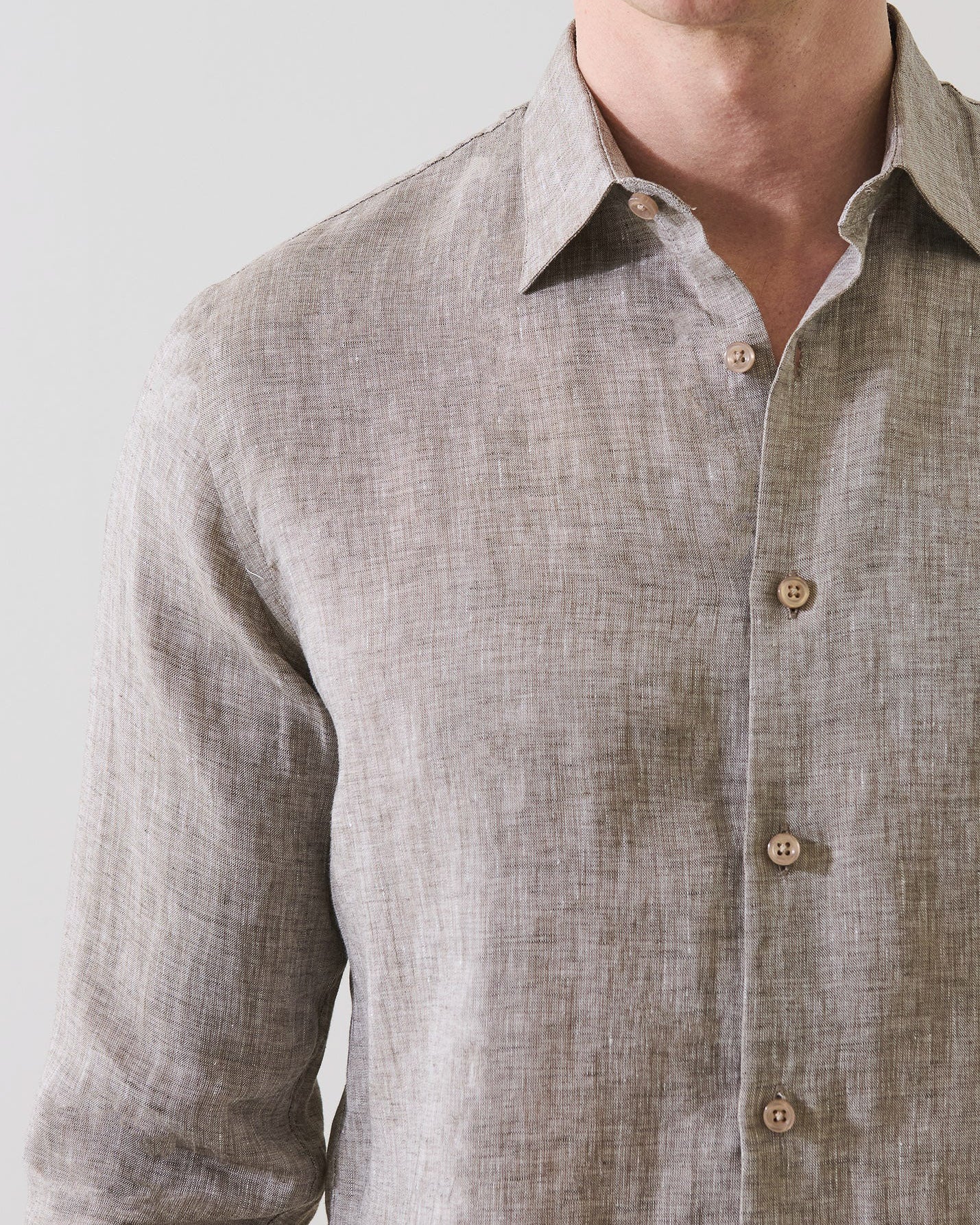 Linen Chambray Shirt