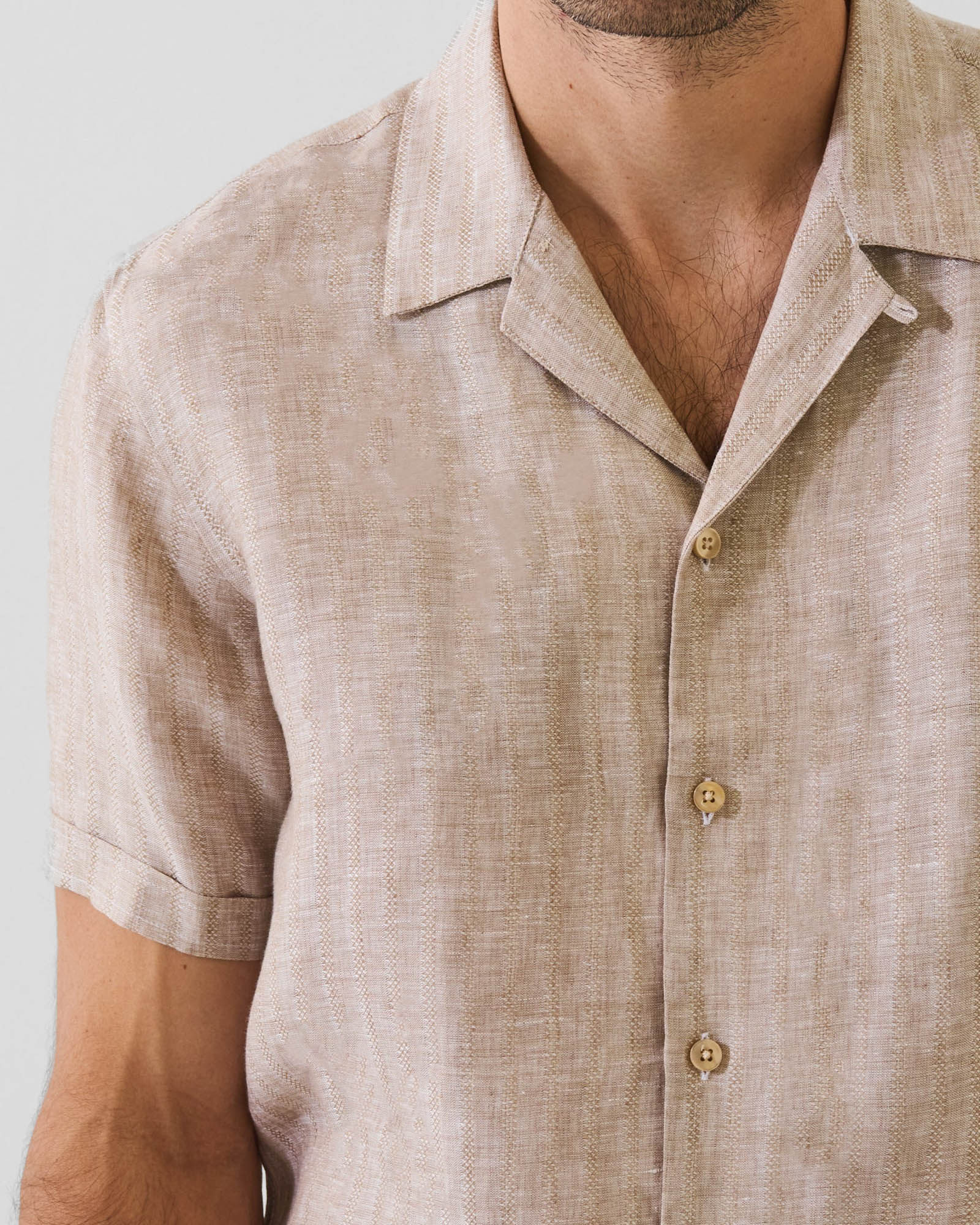 Short Sleeve Stripe Shirt