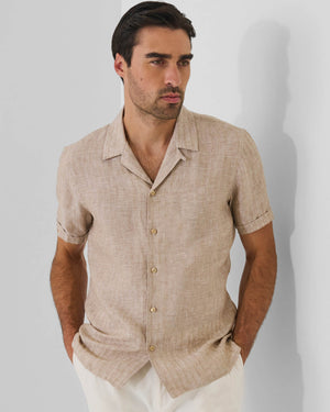 Short Sleeve Stripe Shirt