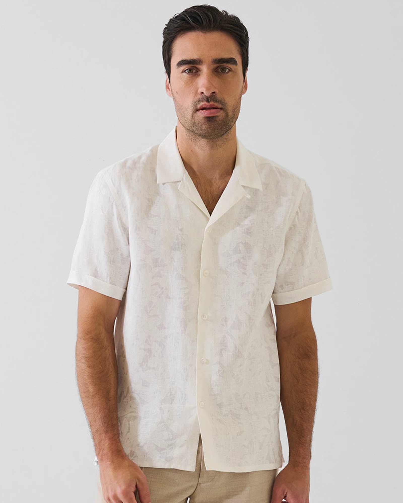 Short Sleeve Stripe Shirt