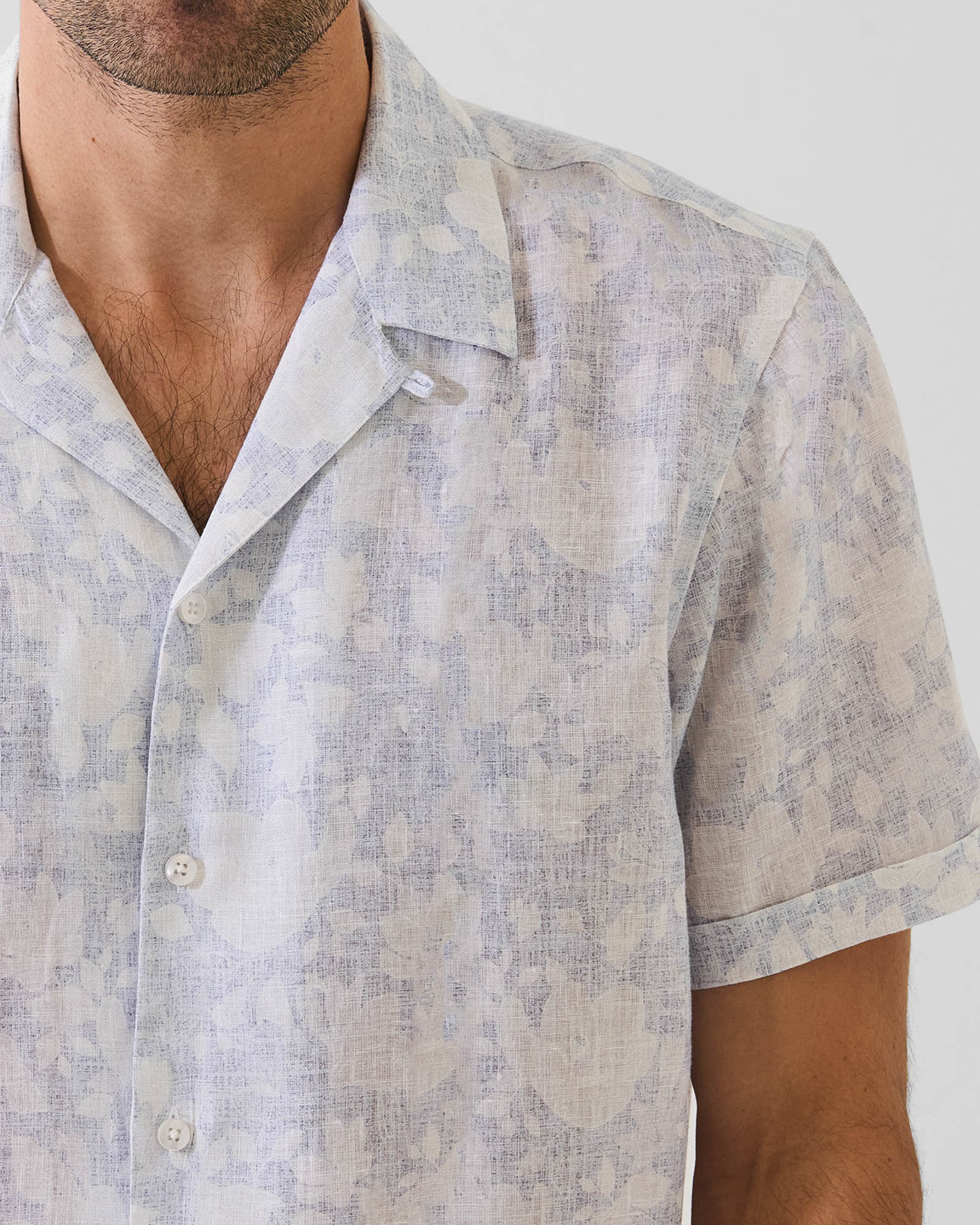 Chemise florale vintage