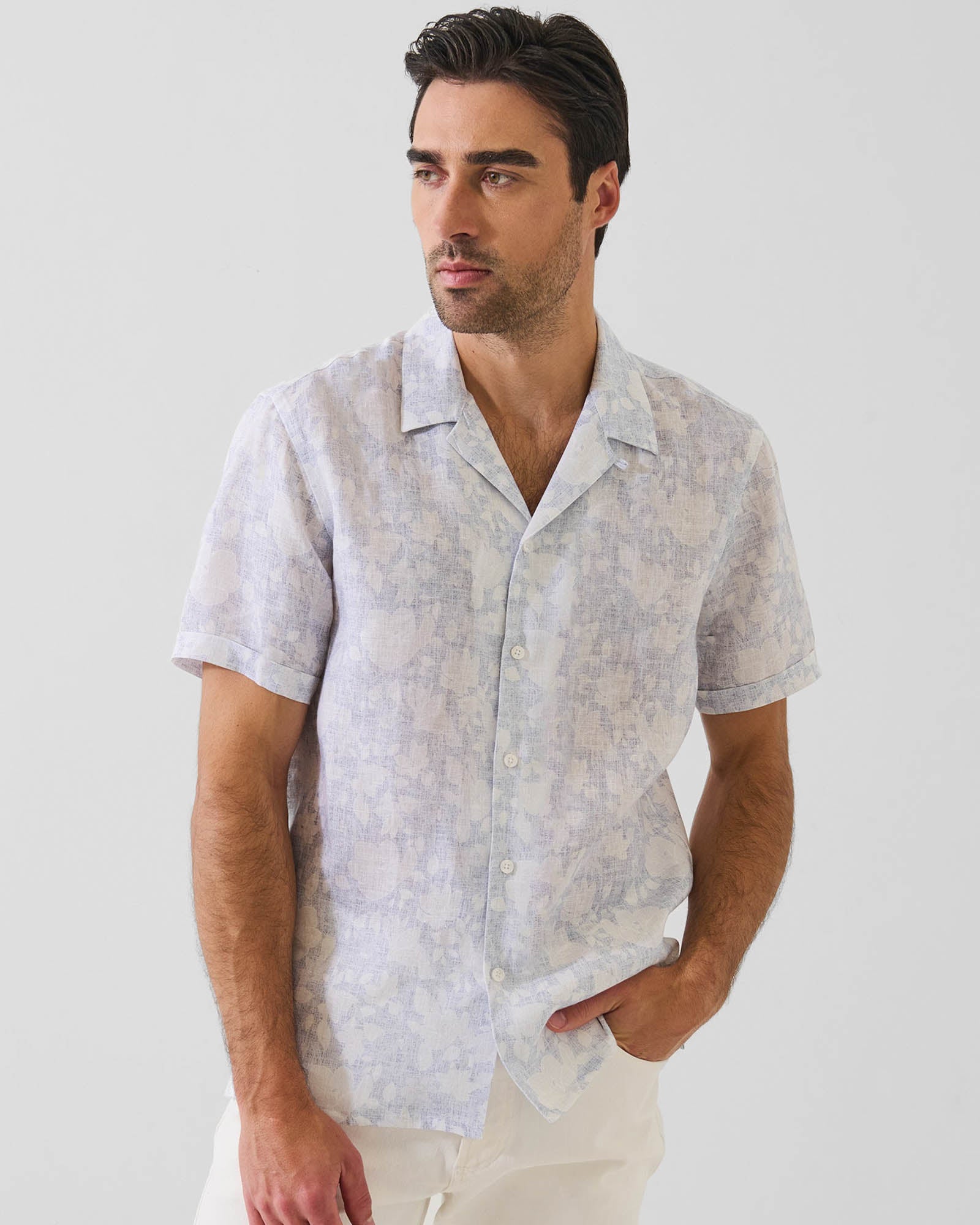Chemise florale vintage