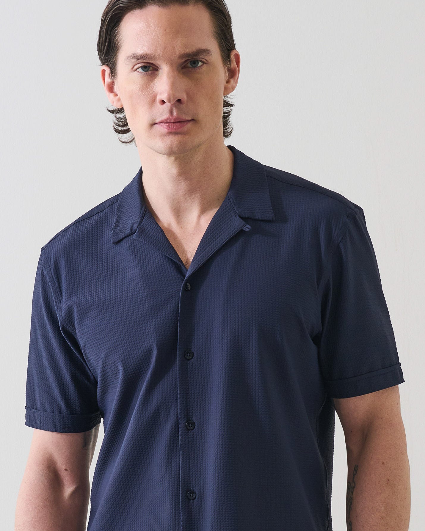Seersucker Performance Stretch Shirt