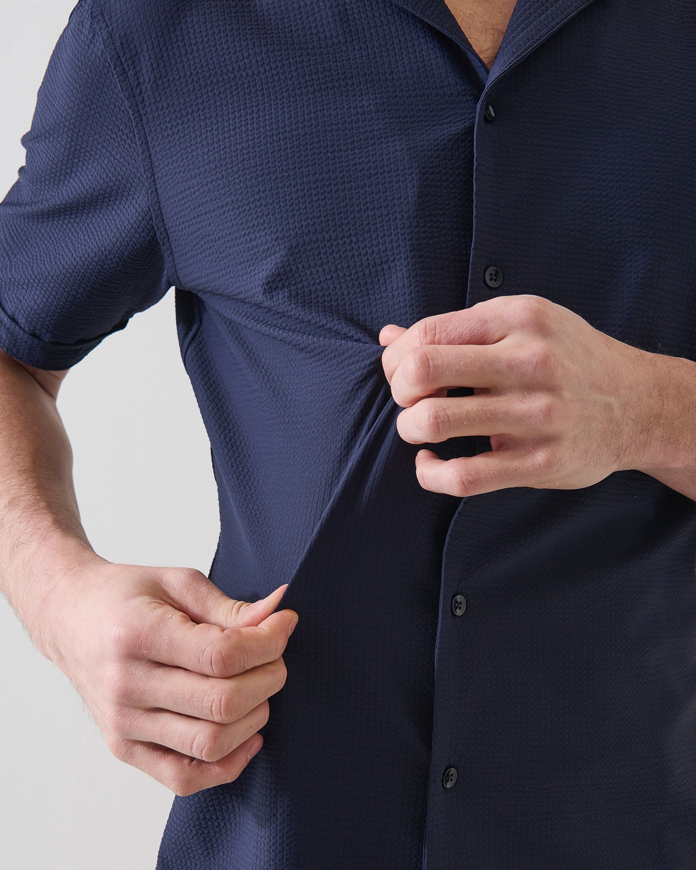 Seersucker Performance Stretch Shirt