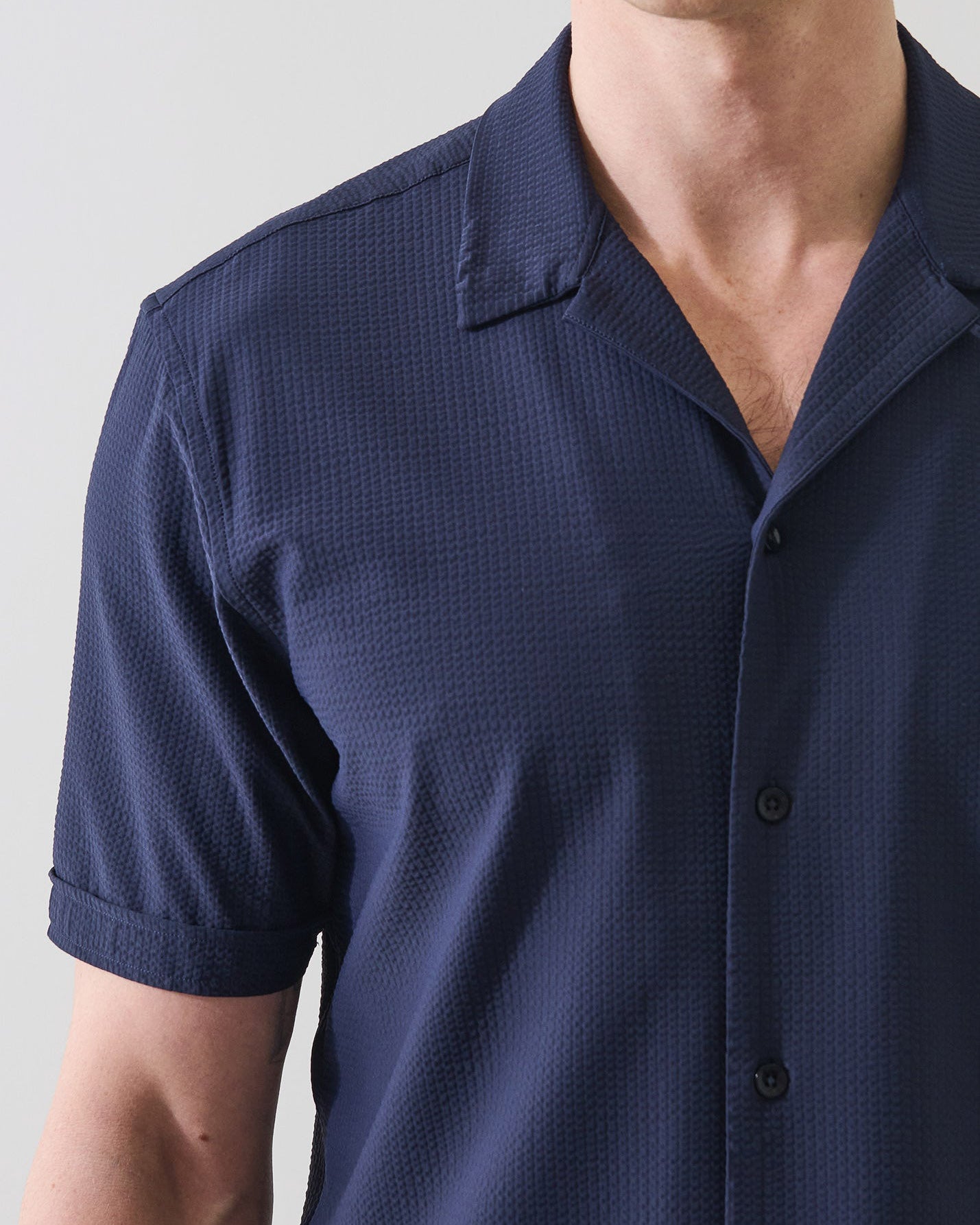 Seersucker Performance Stretch Shirt