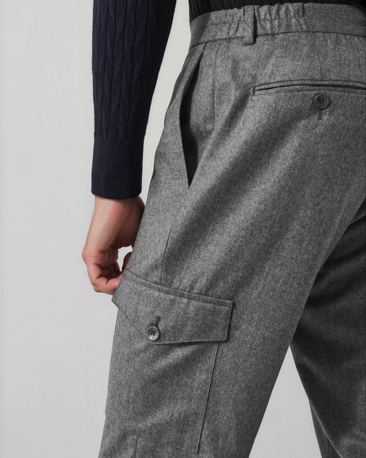 Flannel Cargo Pant