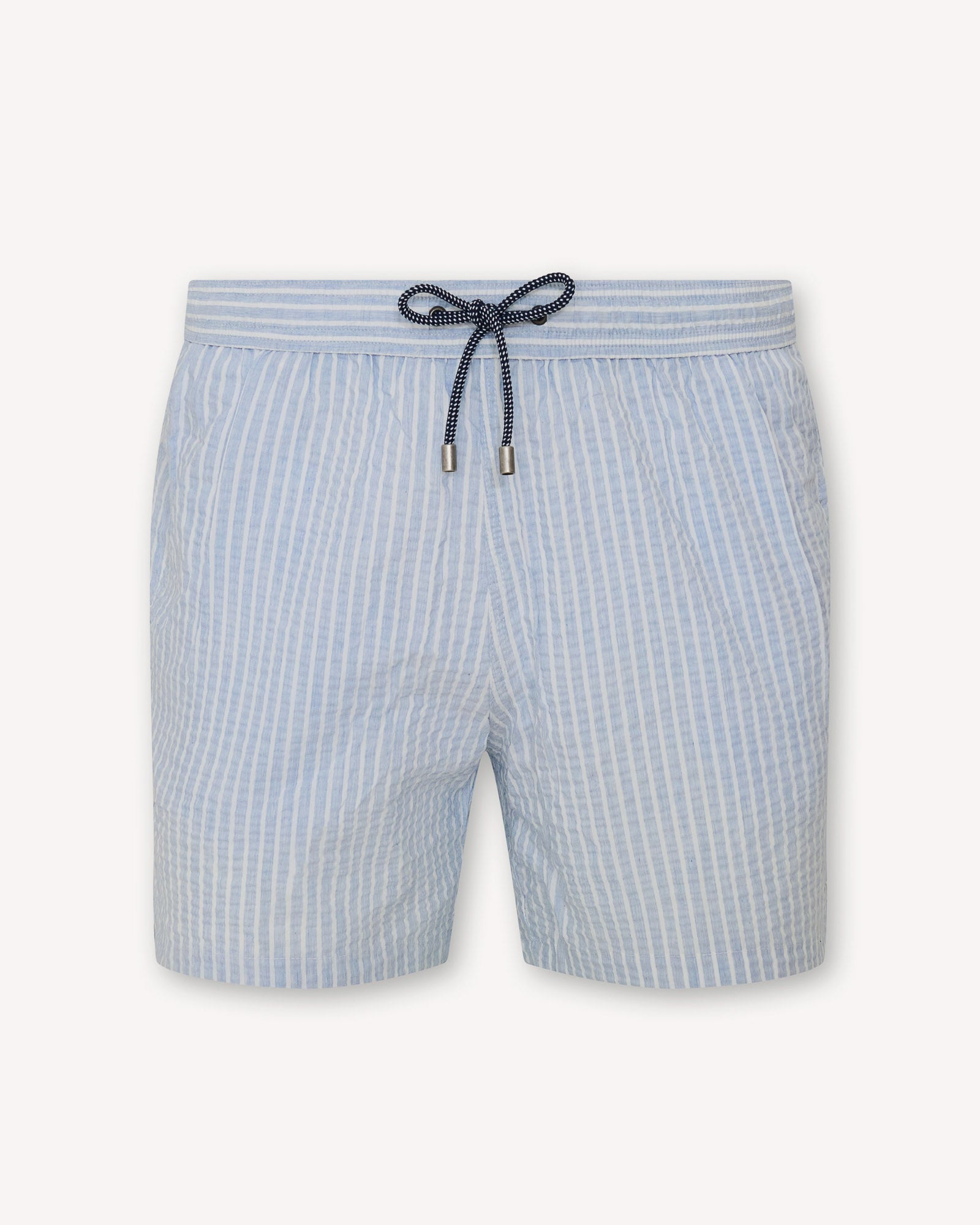 Washed Seersucker Swim Short