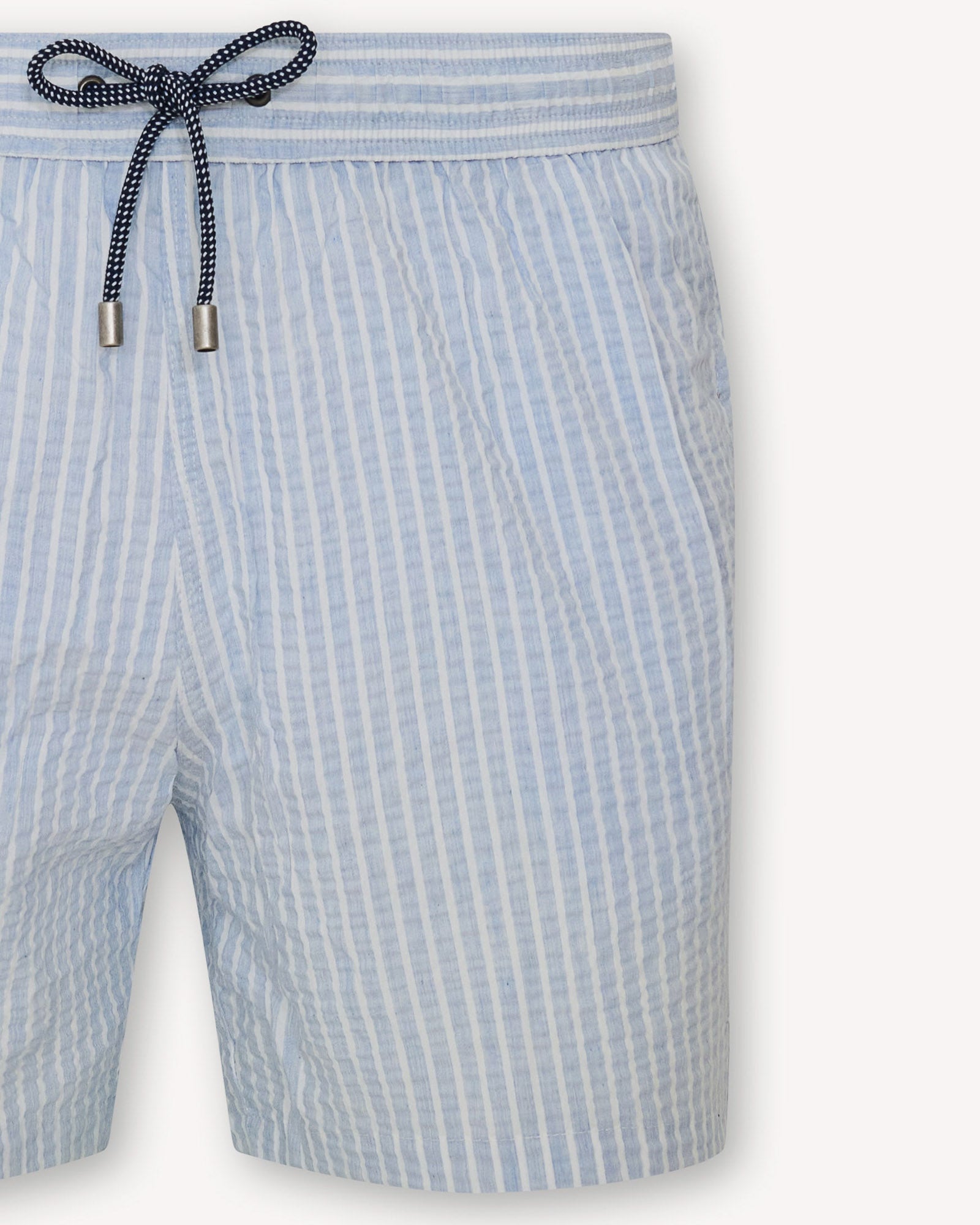 Washed Seersucker Swim Short