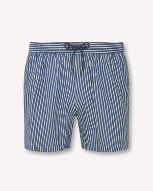 Washed Seersucker Swim Short