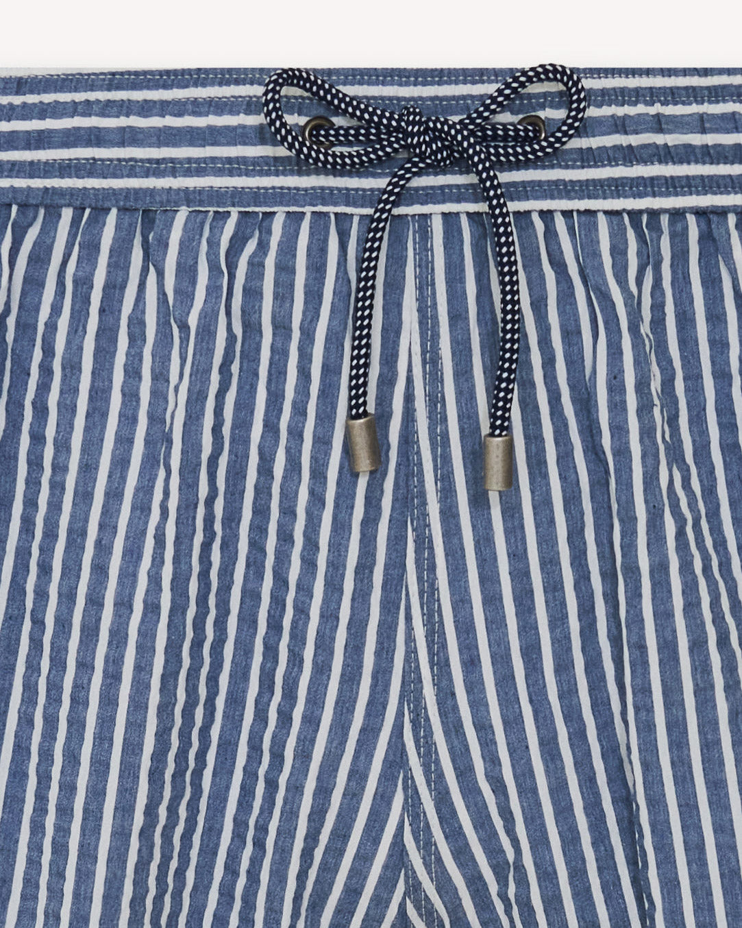 Washed Seersucker Swim Short