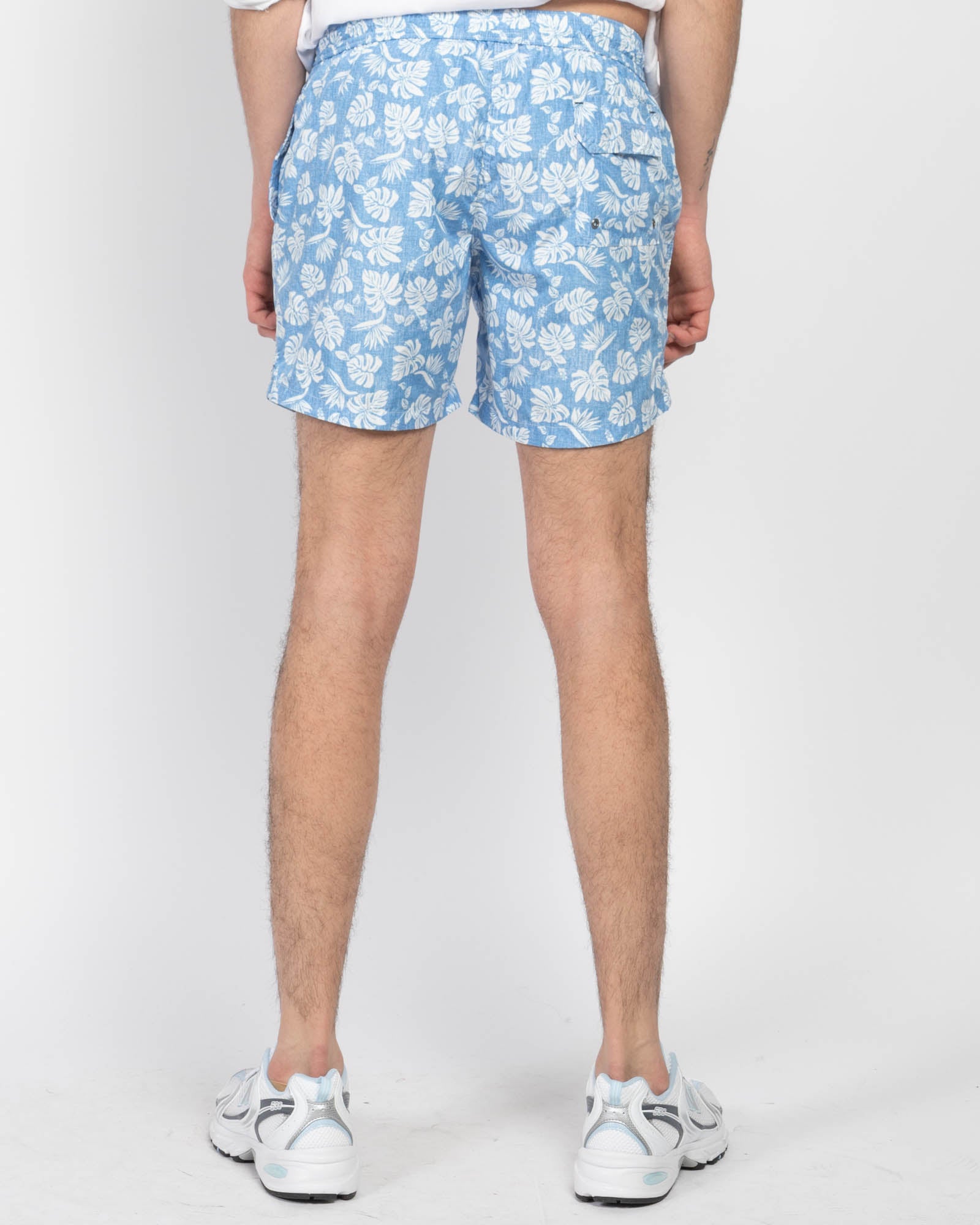 Palm Print Swim Shorts
