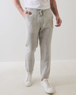 Linen Drawstring Pant